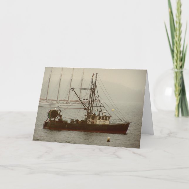 Küstenlandschaft Karte (Vorderseite)