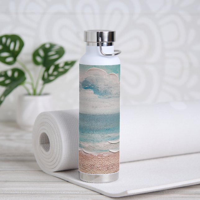 Küstenlandschaft Trinkflasche (Yoga)