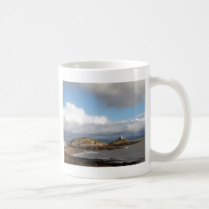Küstenlandschaft und Leuchtturm Tasse