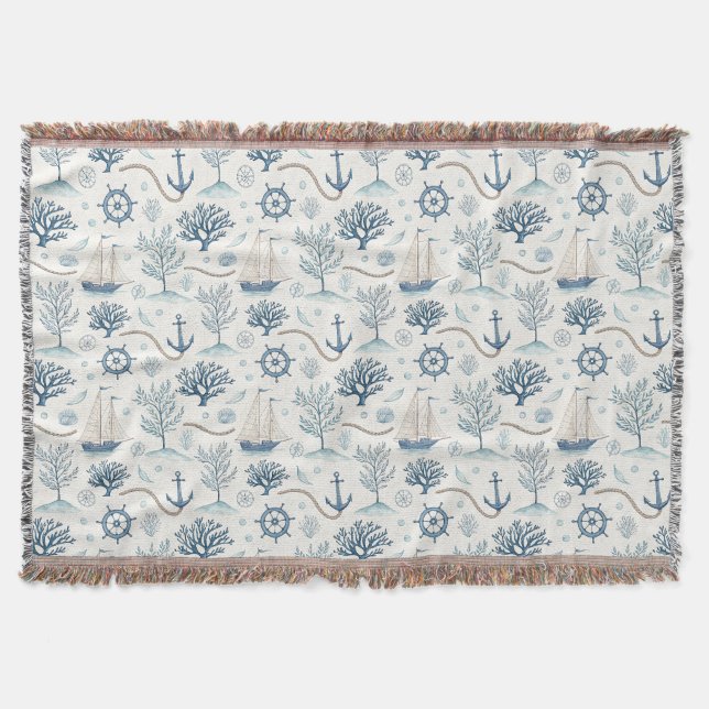 Küstenleben Ozeane Blau Decke (Vorderseite)
