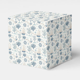 Küstenleben Ozeane Blau Geschenkschachtel