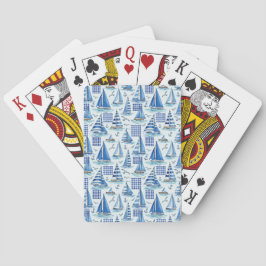 Küstenleben Ozeane Blau Spielkarten