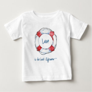 KüstenLiebe des zitat-  ist der beste Lebensretter Baby T-shirt