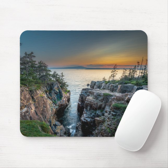Küstenlinie | Acadia National Park, Maine Mousepad (Mit Mouse)