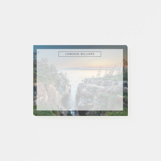 Küstenlinie | Acadia National Park, Maine Post-it Klebezettel (Vorderseite)