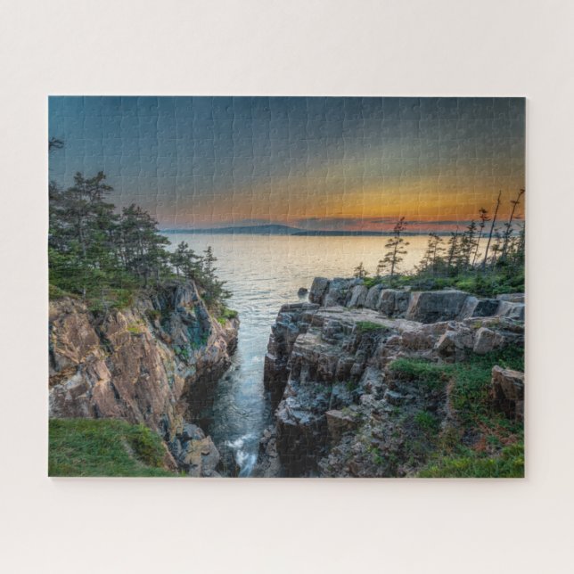 Küstenlinie | Acadia National Park, Maine Puzzle (Horizontal)