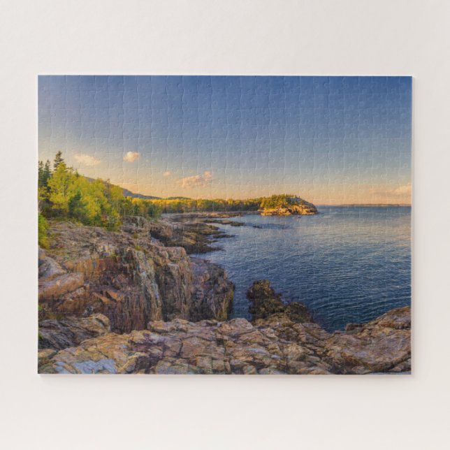 Küstenlinie | Acadia National Park, Schooner Head Puzzle (Horizontal)