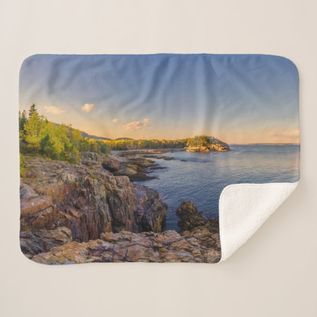 Küstenlinie | Acadia National Park, Schooner Head Sherpadecke (Vorderseite (Horizontal))