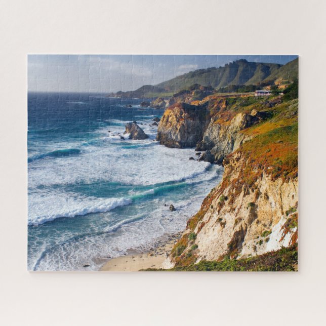 Küstenlinie | Big Sur, Kalifornien Puzzle (Horizontal)