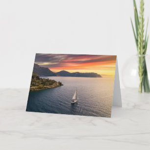Küstenlinie Bodrum, Türkei Karte