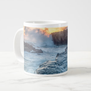Küstenlinie   Carmel California Jumbo-Tasse