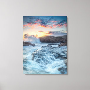 Küstenlinie Carmel California Leinwanddruck