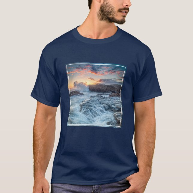 Küstenlinie | Carmel California T-Shirt (Vorderseite)