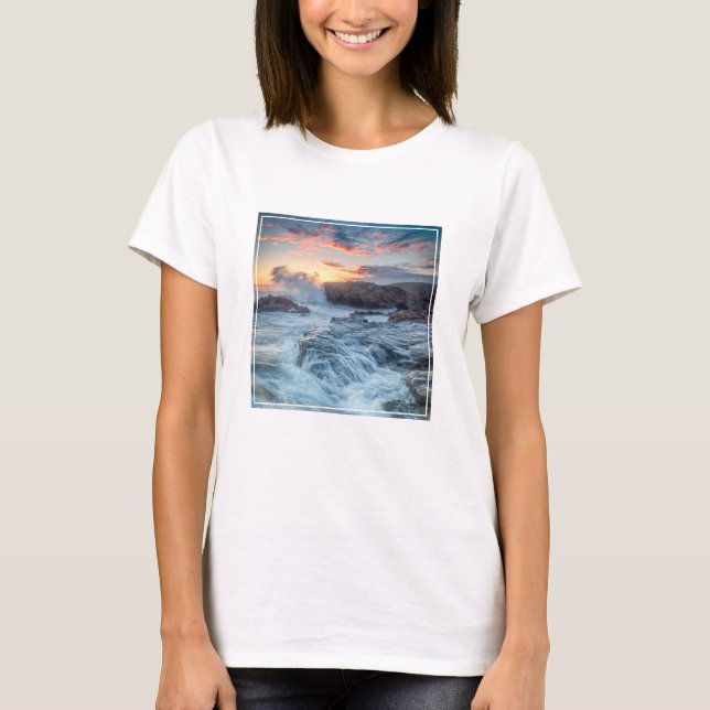 Küstenlinie | Carmel California T-Shirt (Vorderseite)