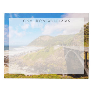 Küstenlinie   Cook's Chasm, Yachats, Oregon Notizblock