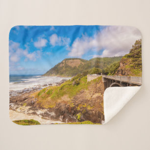 Küstenlinie   Cook's Chasm, Yachats, Oregon Sherpadecke