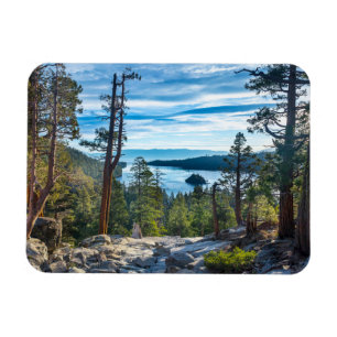 Küstenlinie   Emerald Bay, Lake Tahoe, Kalifornien Magnet