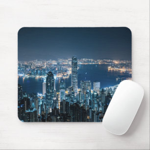 Küstenlinie   Hong Kong Island, Asien Mousepad