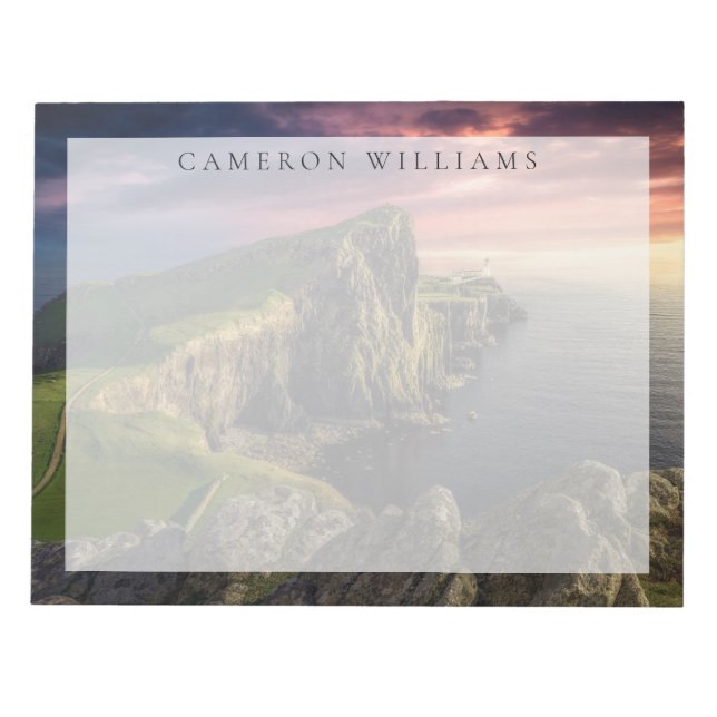 Küstenlinie | Insel Skye, Schottland Notizblock (Vorderseite)