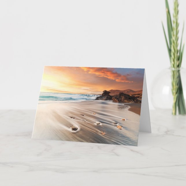 Küstenlinie | Kanarische Inseln, Spanien Karte (Vorderseite)