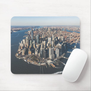 Küstenlinie Manhattan, New York City Mousepad