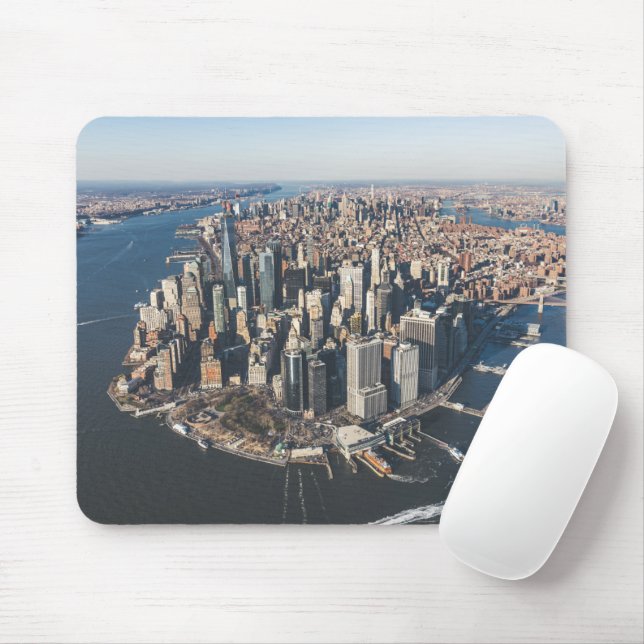 Küstenlinie | Manhattan, New York City Mousepad (Mit Mouse)