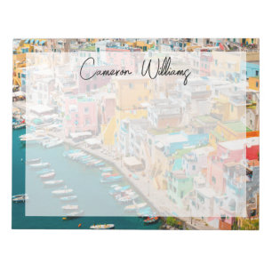 Küstenlinie Neapel Italien Notizblock