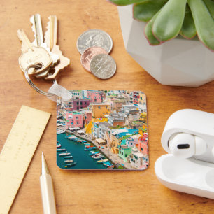 Küstenlinie   Neapel Italien Schlüsselanhänger