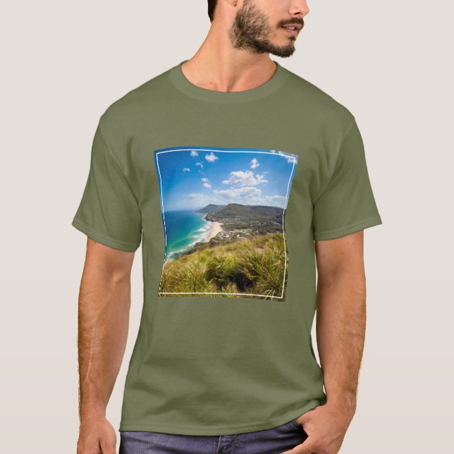 Küstenlinie | New South Wales, Australien T-Shirt (Vorderseite)