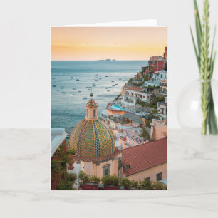 Küstenlinie   Positano, Amalfi Coast, Italien Karte