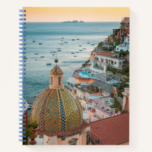 Küstenlinie Positano, Amalfi Coast, Italien Notizbuch