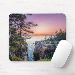 Küstenlinie   Ravens Nest Acadia Nationalpark Main Mousepad