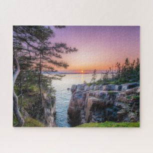 Küstenlinie   Ravens Nest Acadia Nationalpark Main Puzzle