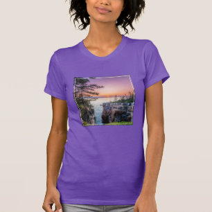 Küstenlinie Ravens Nest Acadia Nationalpark Main T-Shirt