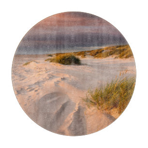 Küstenlinie Saltum Beach, Dänemark Schneidebrett