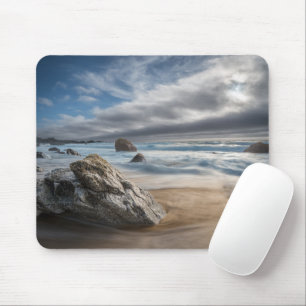 Küstenlinie Stormy Big Sur, Kalifornien Mousepad