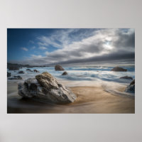 Küstenlinie | Stormy Big Sur, Kalifornien