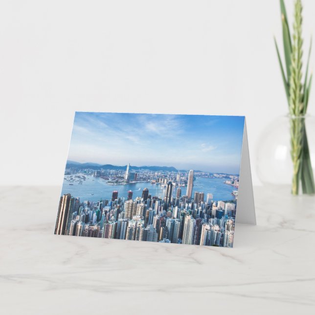 Küstenlinie | Tsim Sha Tsu, Hong Kong Island, Asie Karte (Vorderseite)