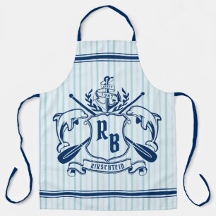 Küstenmeer-Delphine-Anker-Ohr-Schild Schürze