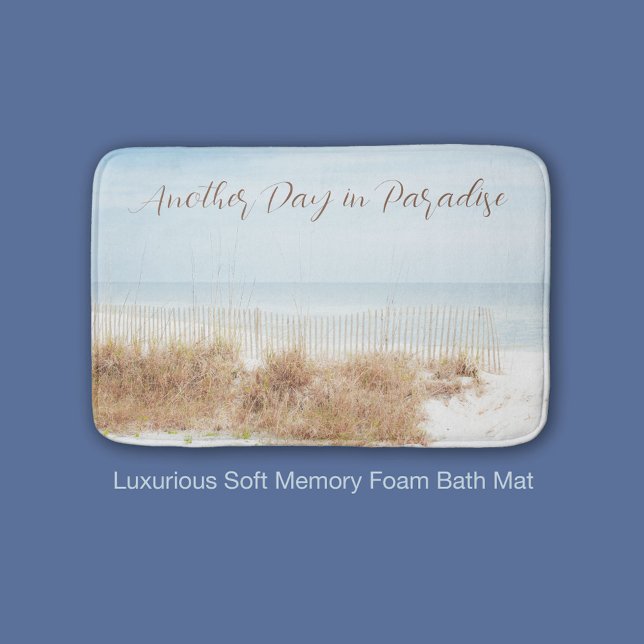 Küstenmeerküste und Sanddünen Badematte (Beautiful bath mat for your beach home.)