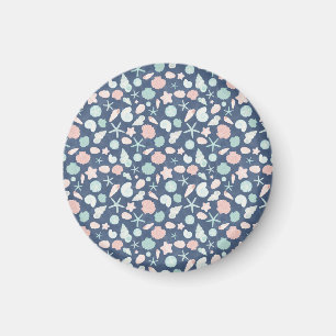 Küstenmuscheln Strand & Ozean Design Magnet