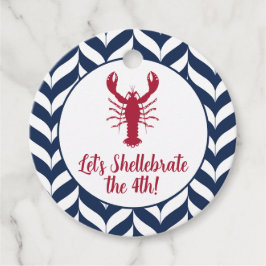 Küstennationalfeiertag 4. Juli Shellebrate Geschenkanhänger