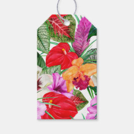 Küstenparadies Blüten Geschenkanhänger