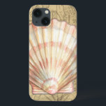 Küstenplan Case-Mate iPhone Hülle<br><div class="desc">Es gibt nichts Ähnliches auf dieser Karte des Meereslebens. Diese durchsichtige Sammlung dieser Muscheln wird auf allen Produkten großartig sein. Es verleiht dem Bild ein Vintages Gefühl und erfasst das Meeresleben unter Wasser. Die Muschel ist in Rosa und Weiß gestreift und mit einer sepia-farbenen Konkade versehen.</div>