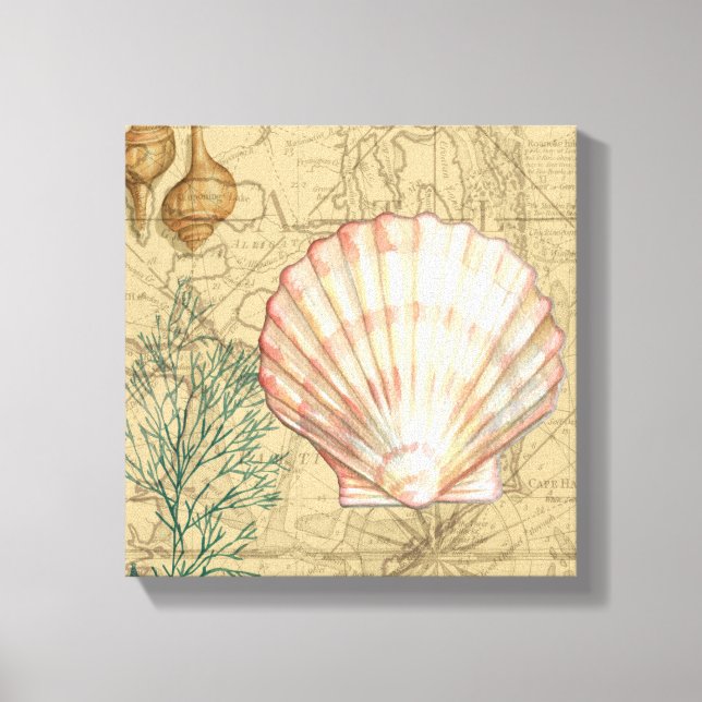 Küstenplan Leinwanddruck (Vorderseite)