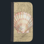 Küstenplan Galaxy S4 Geldbeutel Hülle<br><div class="desc">Es gibt nichts Ähnliches auf dieser Karte des Meereslebens. Diese durchsichtige Sammlung dieser Muscheln wird auf allen Produkten großartig sein. Es verleiht dem Bild ein Vintages Gefühl und erfasst das Meeresleben unter Wasser. Die Muschel ist in Rosa und Weiß gestreift und mit einer sepia-farbenen Konkade versehen.</div>