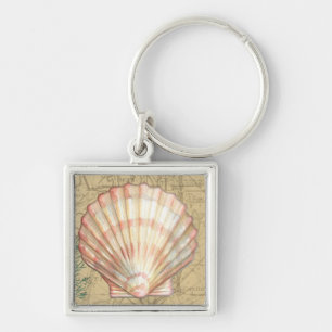 Küstenplan Schlüsselanhänger