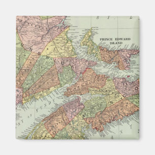 Küstenprovinzen Kanadas Magnet