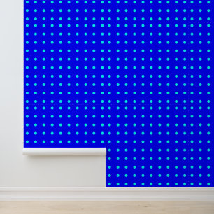 Küstenpunkte auf Blau - Texturiert Tapete
