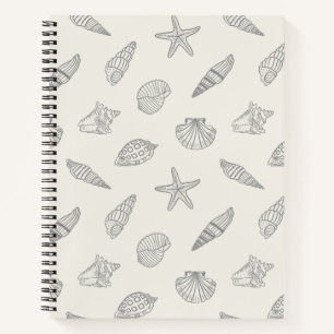 Küstenschatz Misty Shoreline Notizbuch